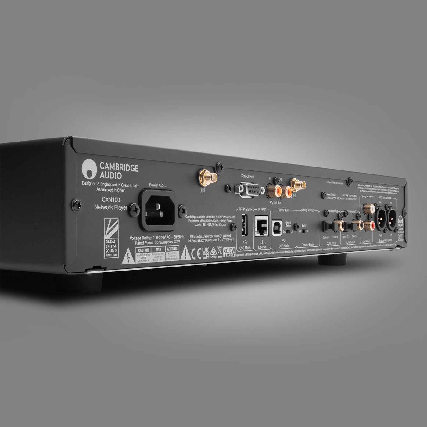 Cambridge Audio Network Music Player CXN100 Lunar Grey - Image 36