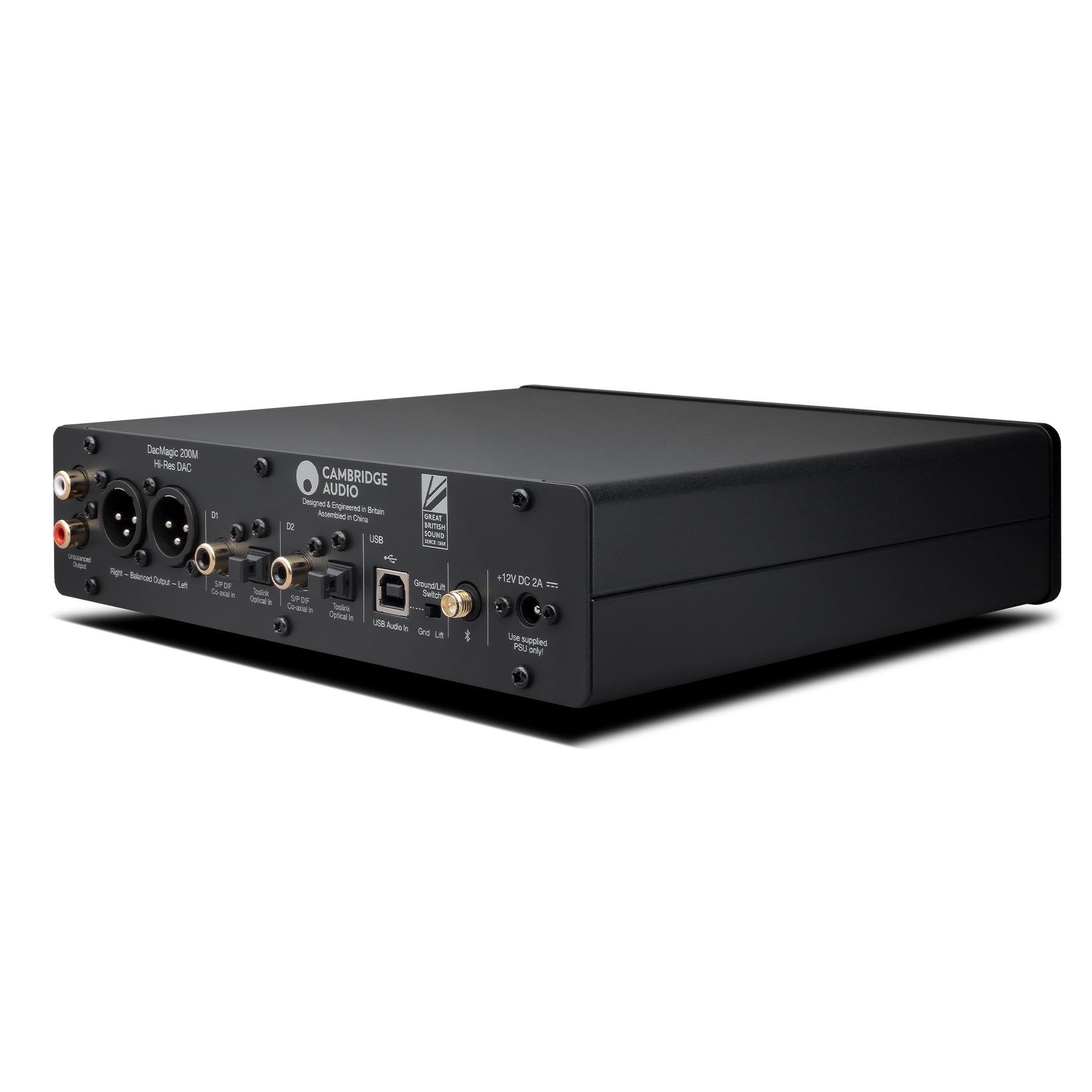 Cambridge Audio DacMagic 200M Black Edition Digital To Analogue Converter - Image 4