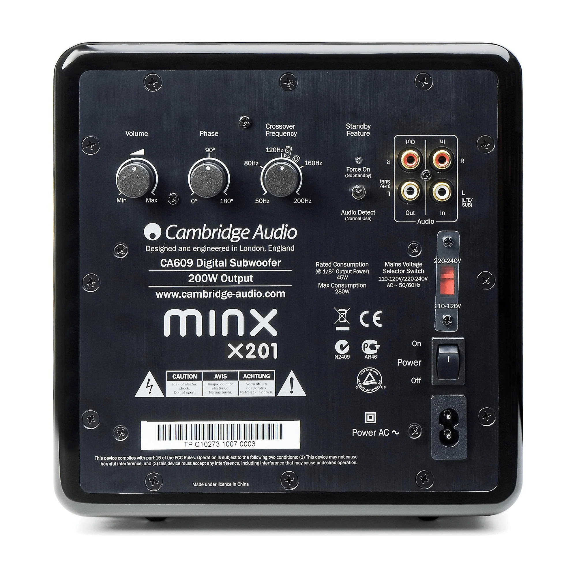 Cambridge Audio X201 Subwoofer - Image 3