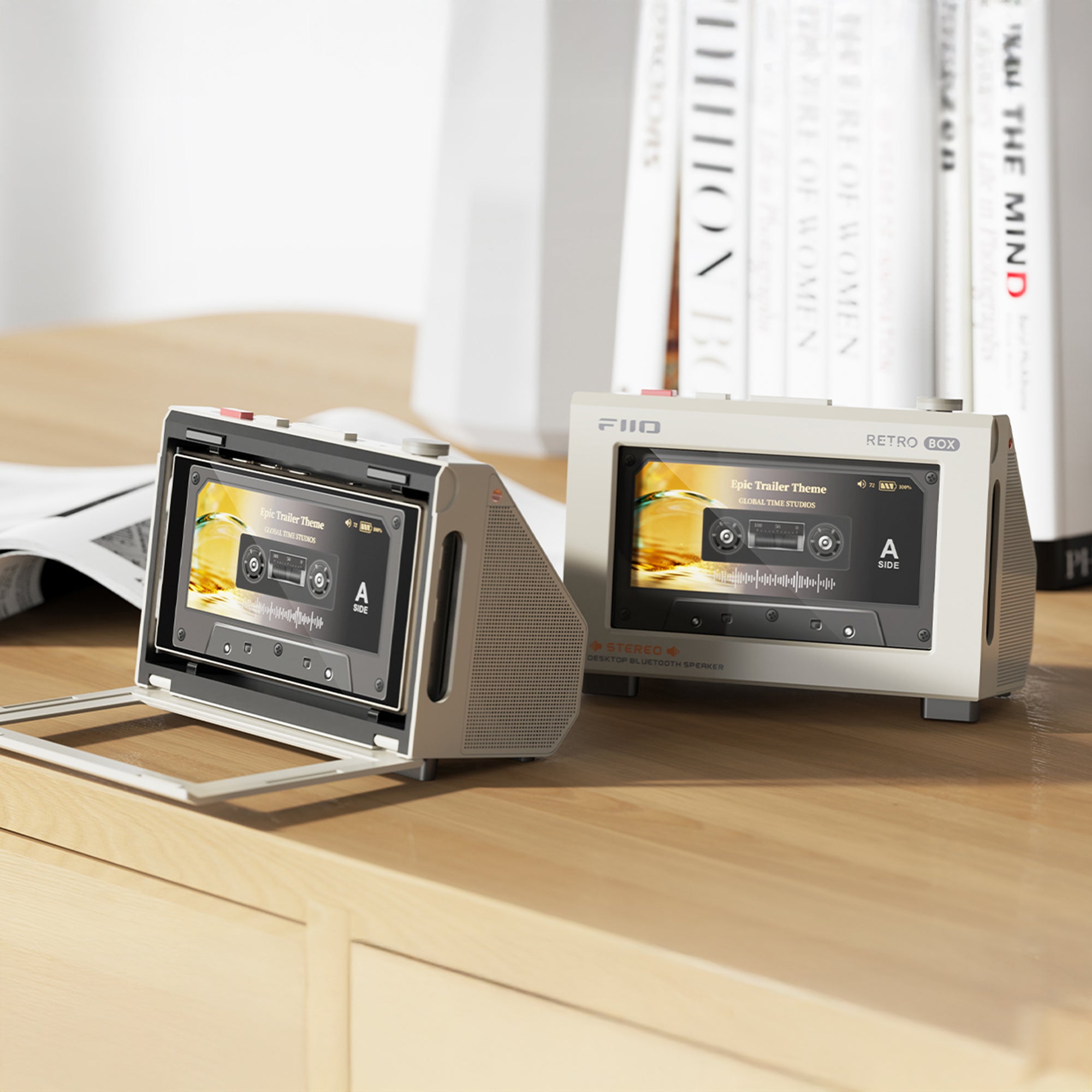 FiiO Retro Box Desktop Bluetooth Speaker - Image 6