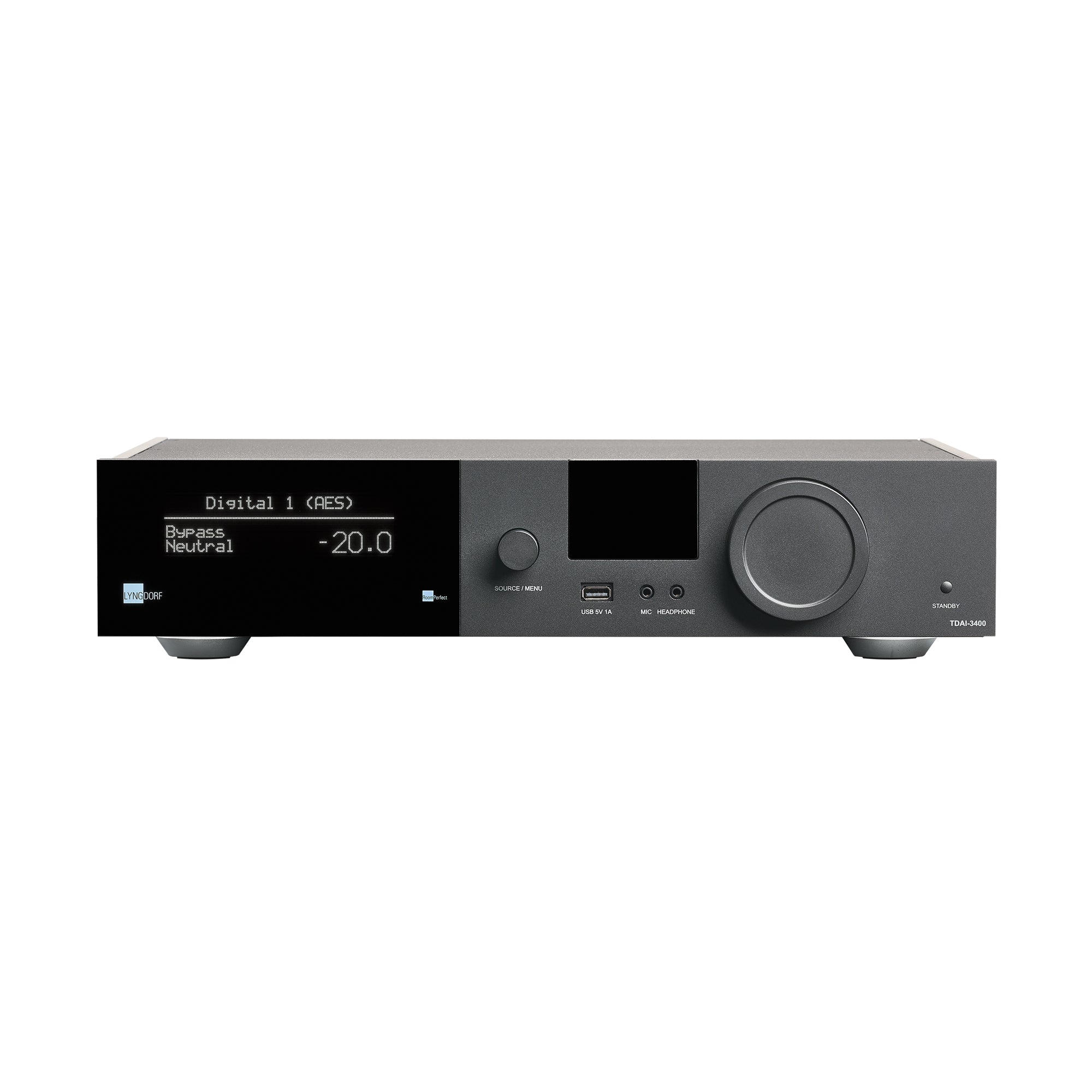 Lyngdorf TDAI-3400 Integrated Amplifier with RoomPerfect (Refurbished)