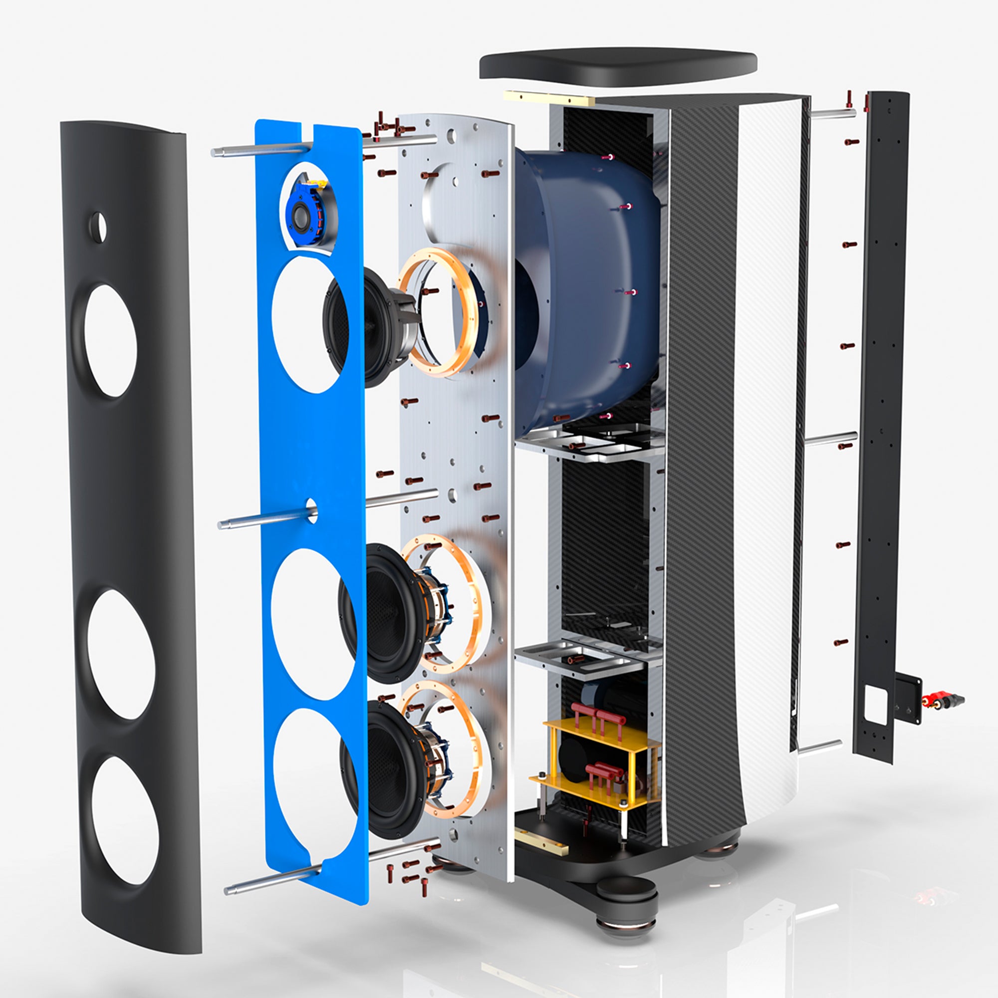 Magico M2 Carbon Fibre Floorstanding Speakers (Pair) - Image 6