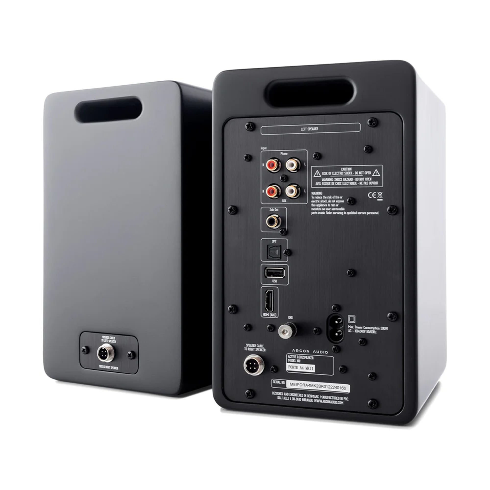 Argon FORTE A4 MK2 Active Bookshelf Speakers (Pair) - Image 2