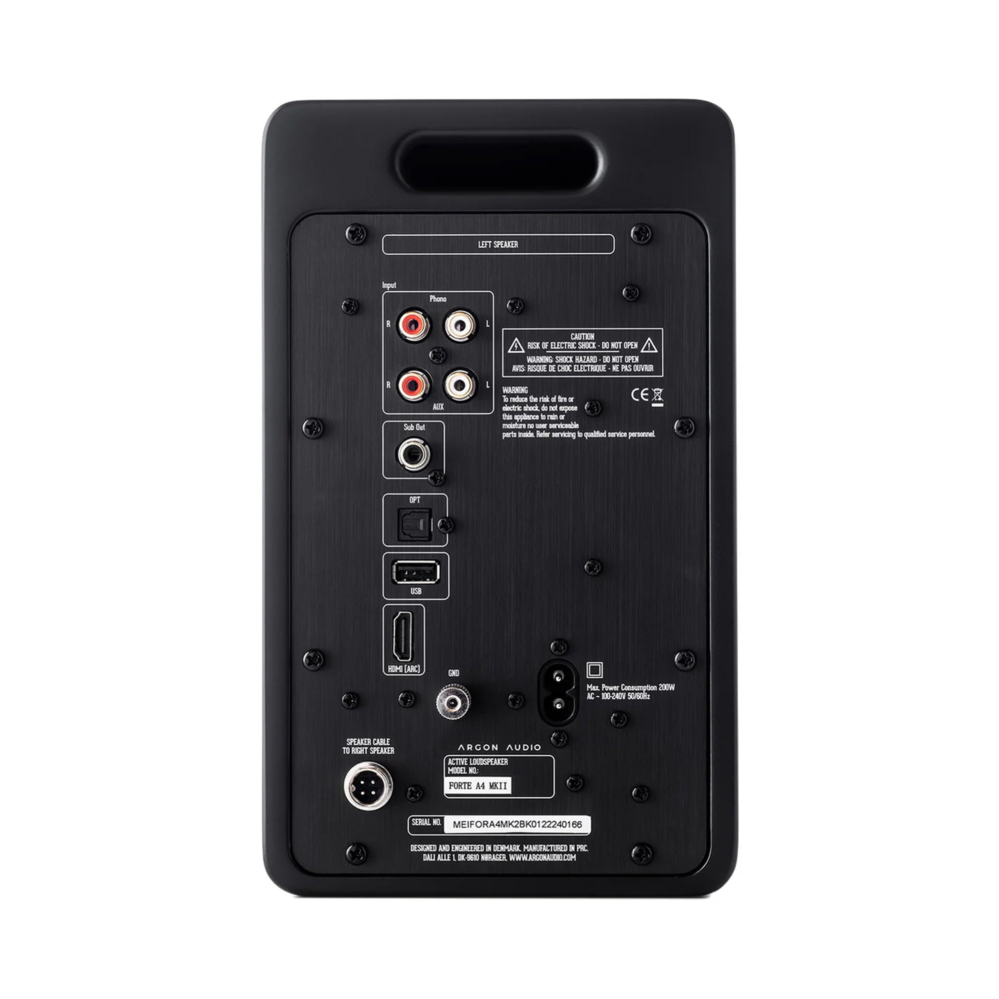 Argon FORTE A4 MK2 Active Bookshelf Speakers (Pair) - Image 3