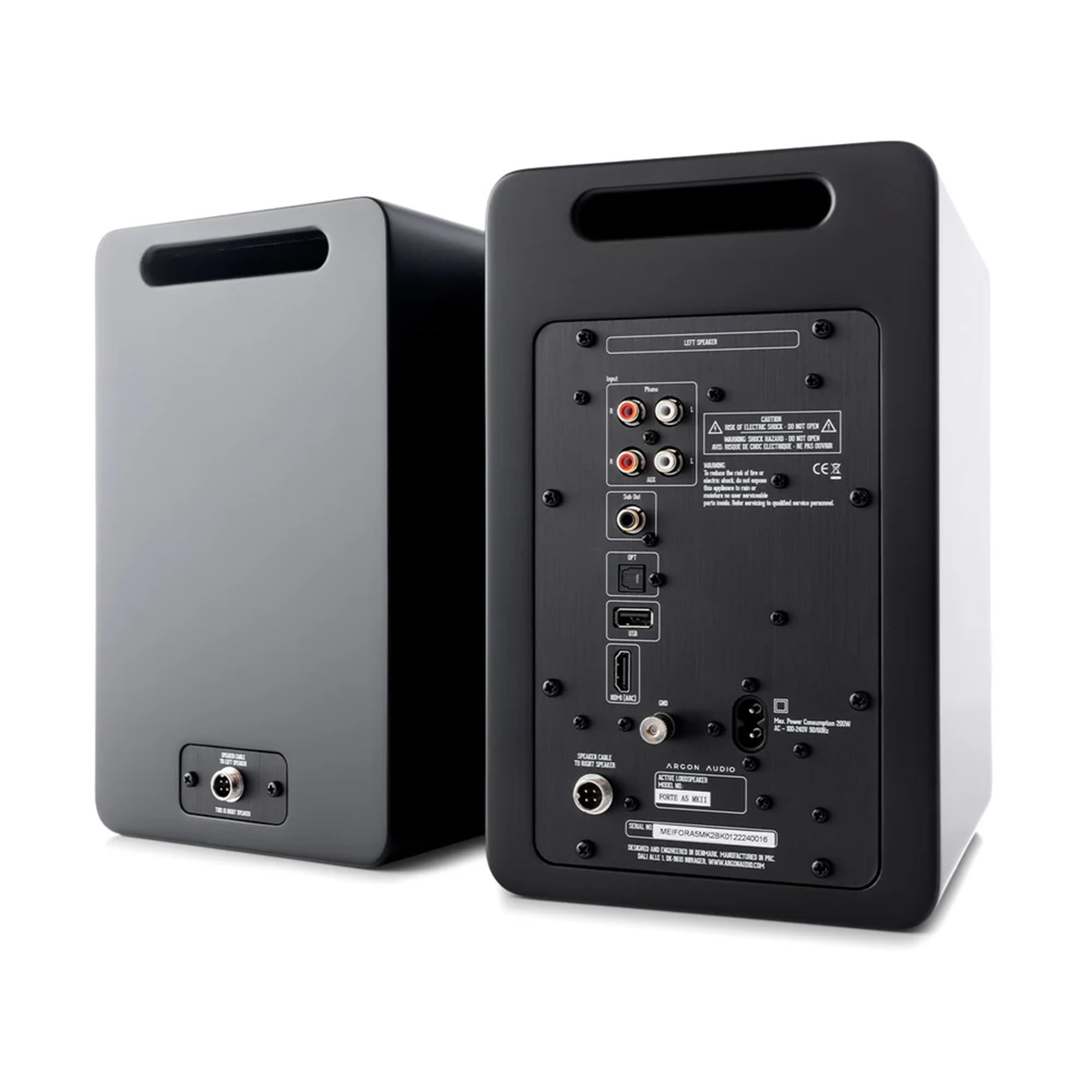 Argon FORTE A5 MK2 Active Bookshelf Speakers (Pair) - Image 2