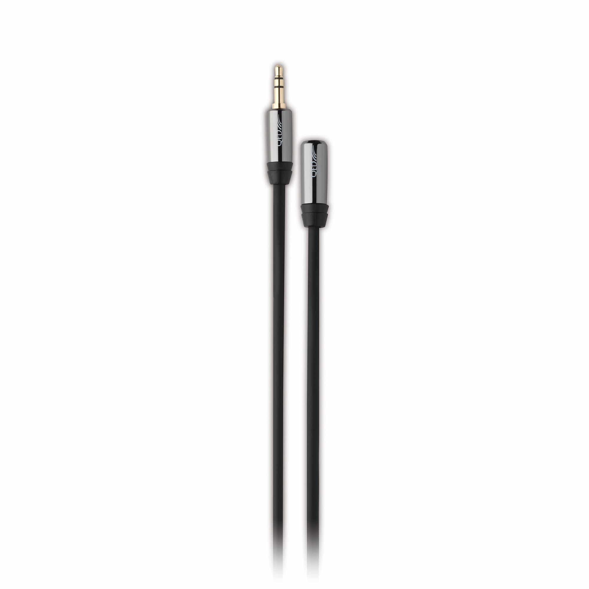 QED Performance Headphone Extension Cable F/3.5mm to M/3.5mm - Image 2
