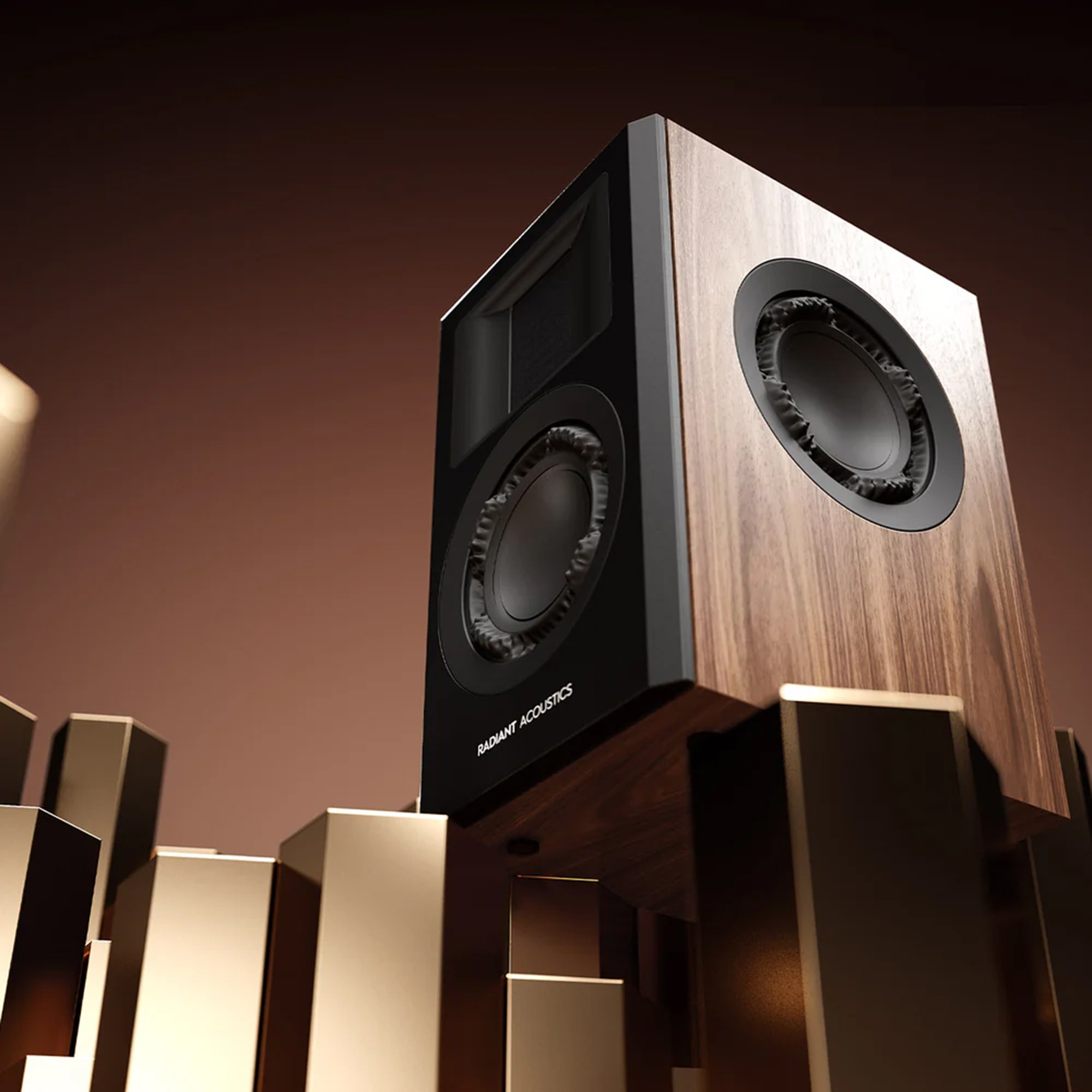 Radiant Acoustics Clarity 4.2 Bookshelf Speakers - Image 11