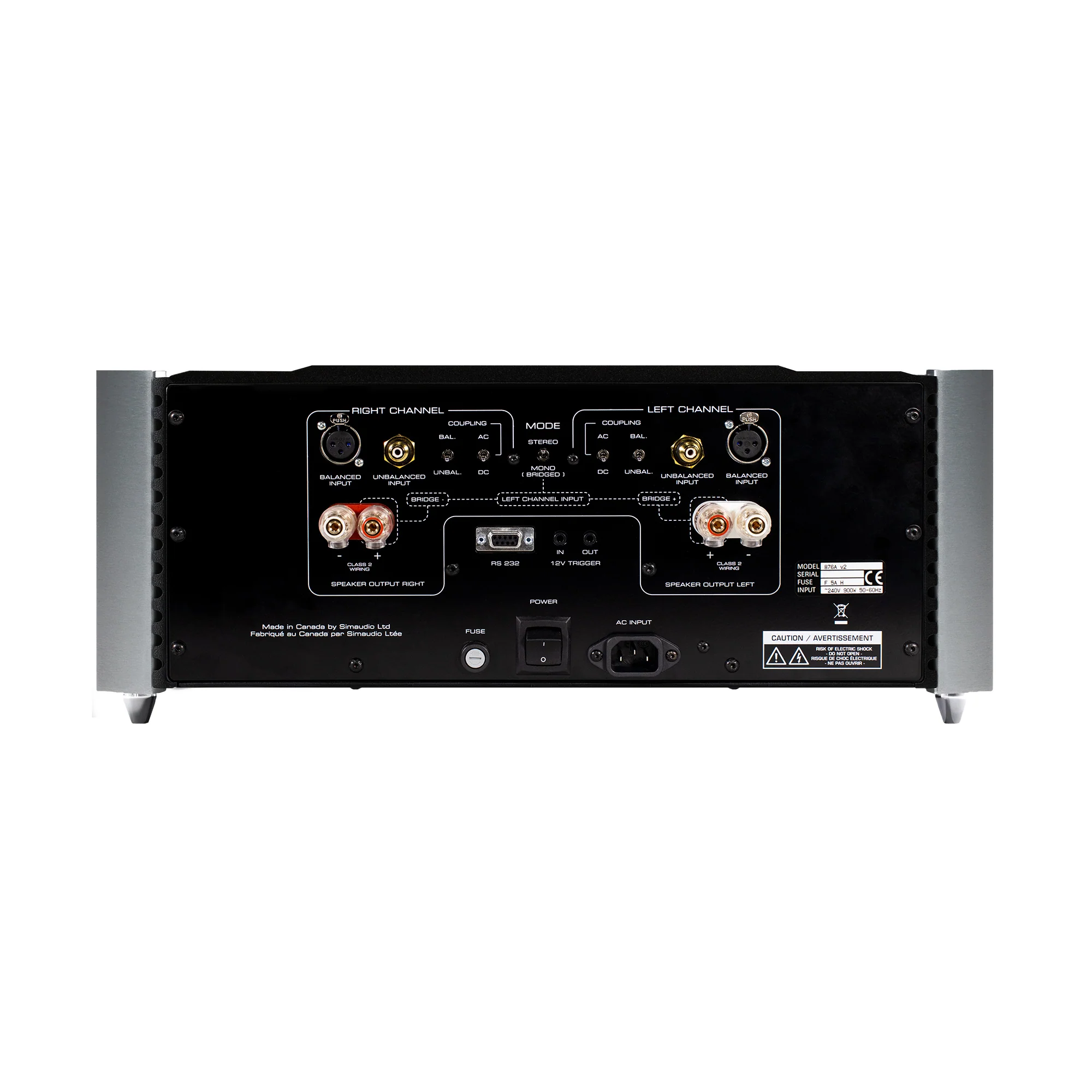 Simaudio MOON 860A V2 Two Channel Power Amplifier - Image 4