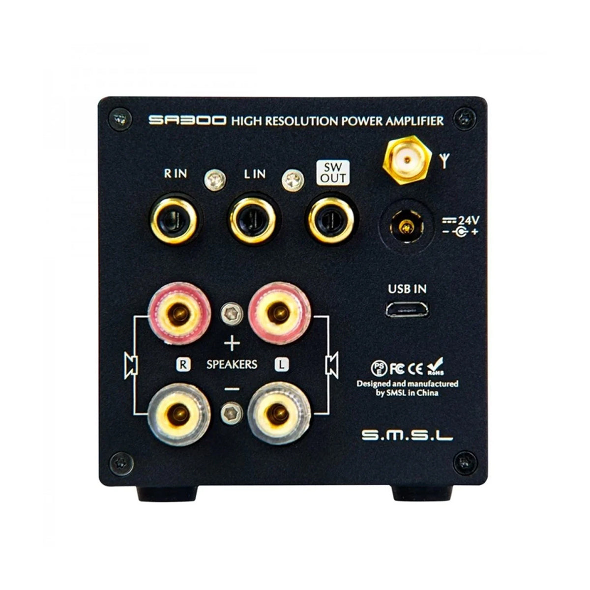 SMSL Audio SA300 DAC & Integrated Amplifier - Image 5