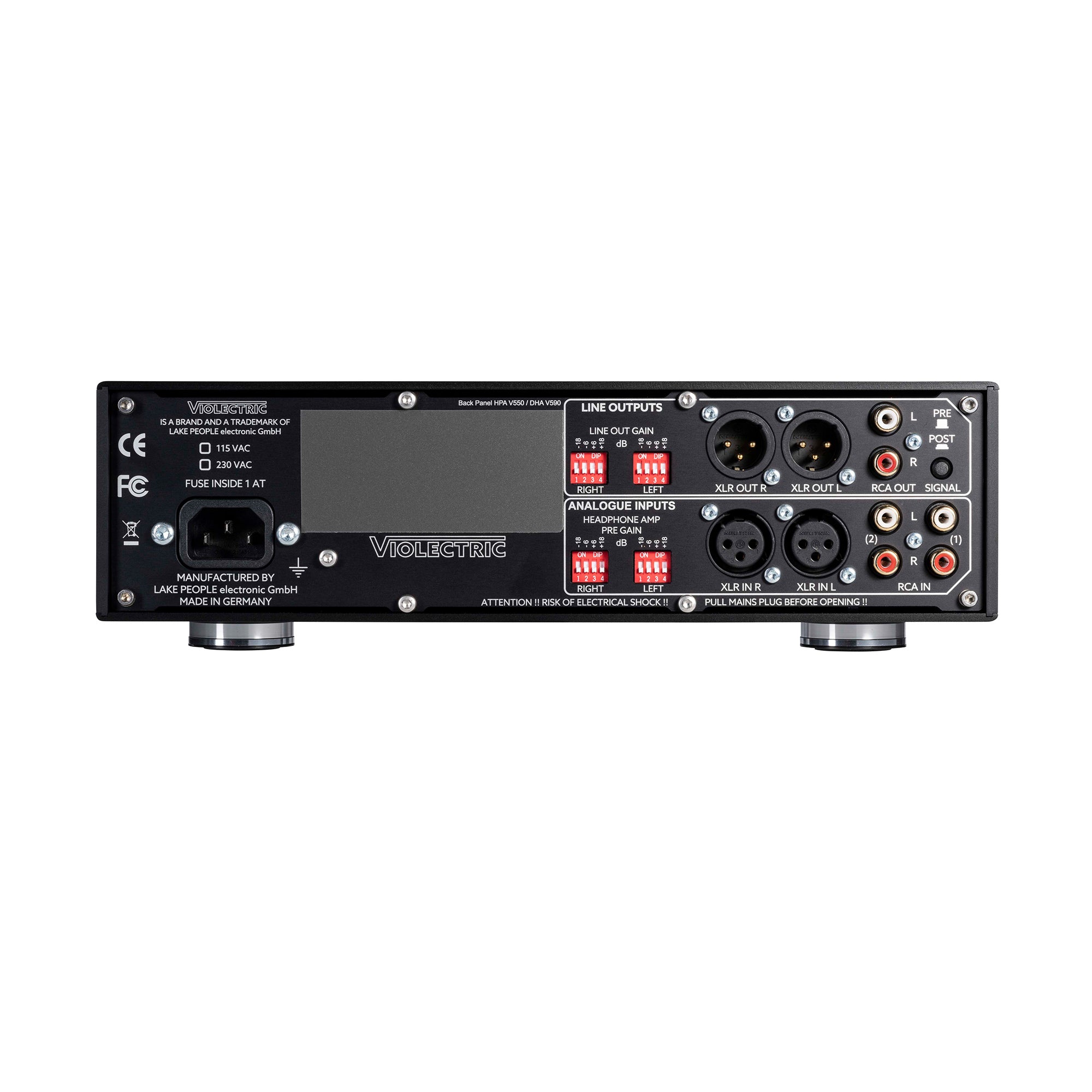 Violectric HPA V550 Balanced Headphone Amplifier - Image 4