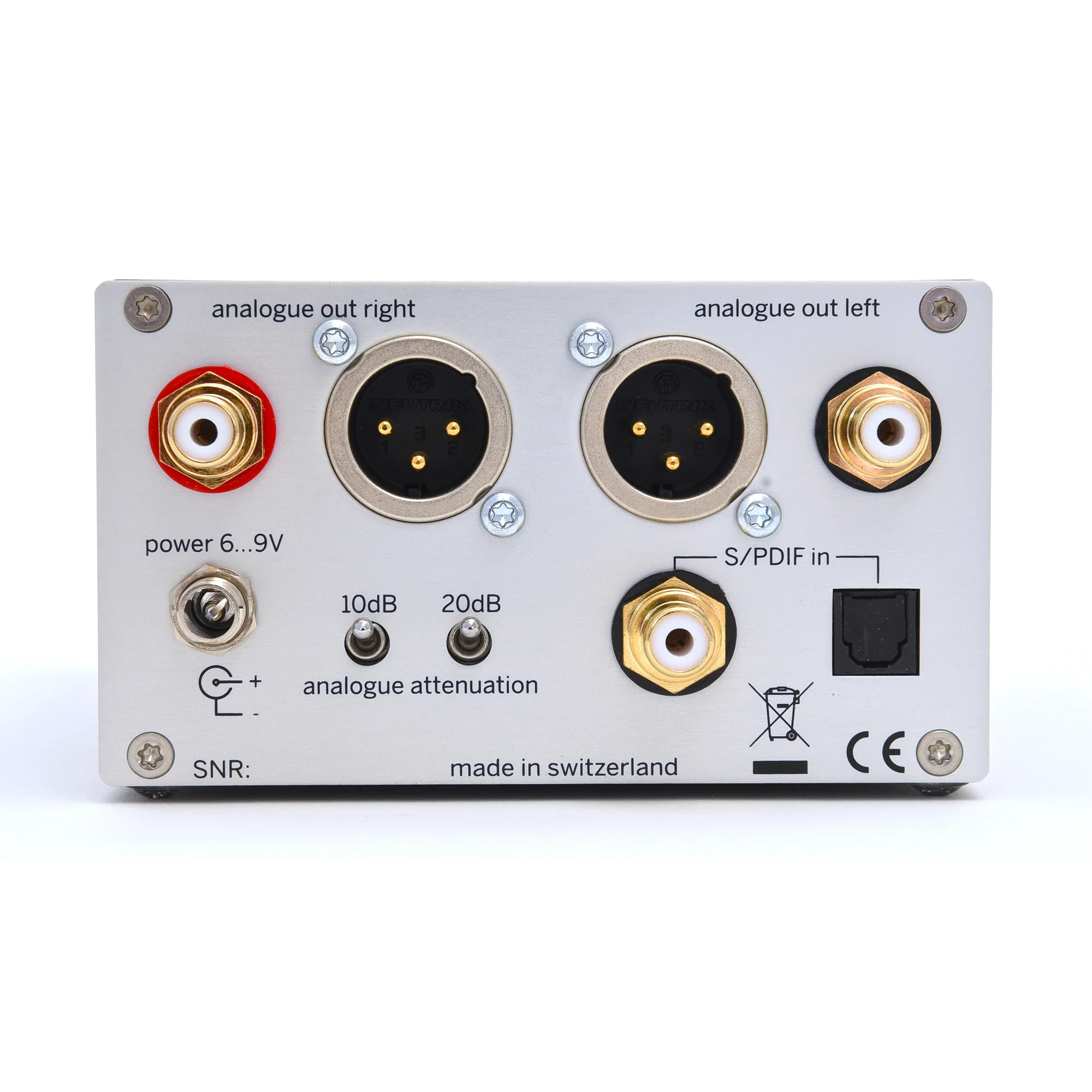 Weiss DAC205 S/PDIF Digital to Analogue Converter - Image 4