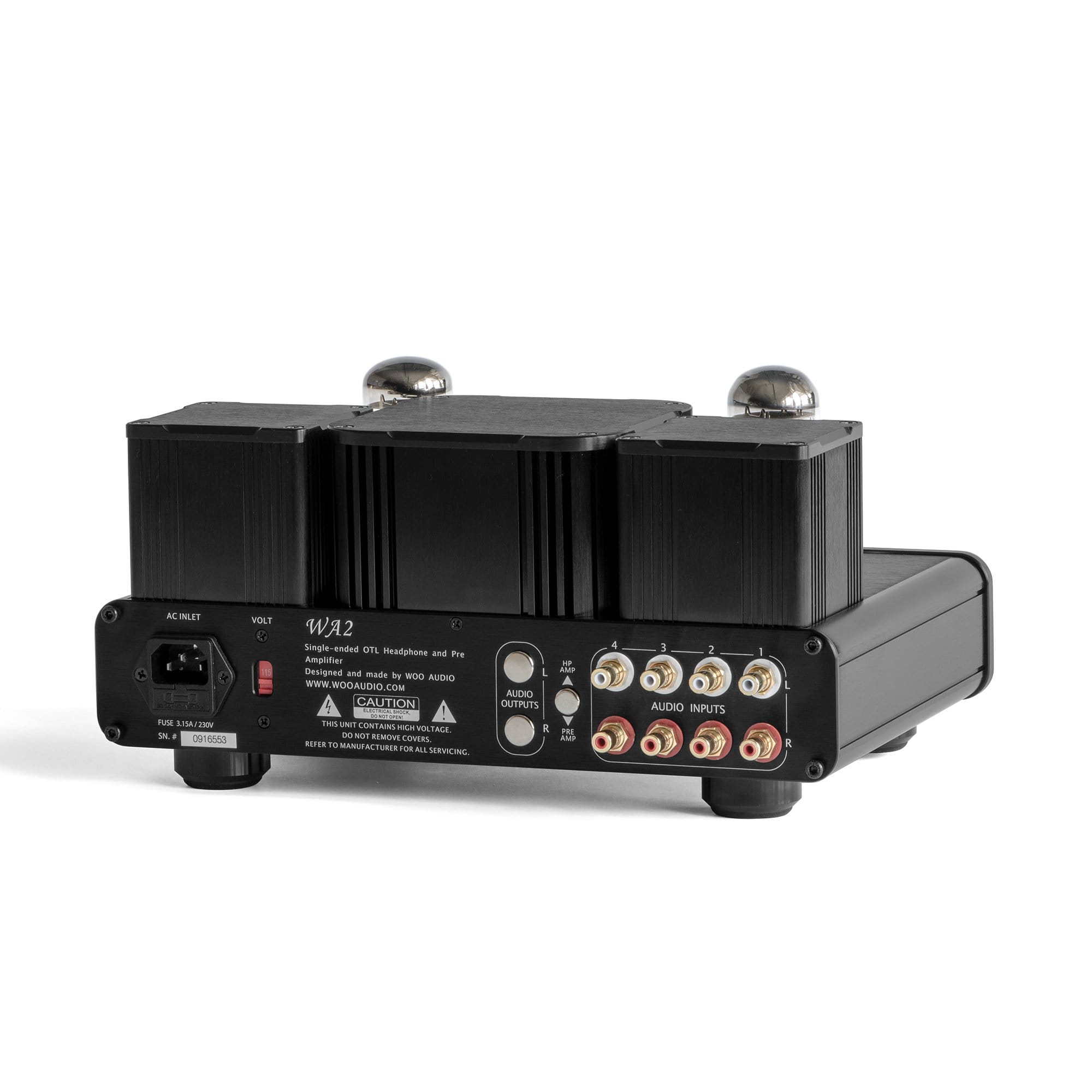 Woo Audio WA2 Class-A Vacuum Tube Headphone Amp - Image 4